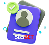 Tornar-se um membro do 585Bet é muito simples